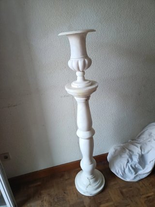 Pedestal de mármol macizo de 140cm aprox
