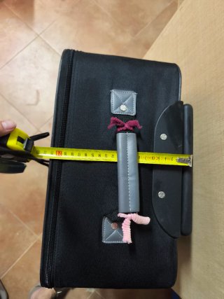 Maleta de viaje con dos ruedas