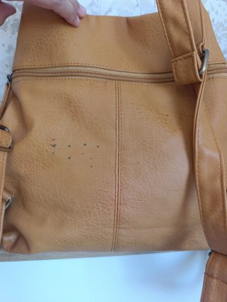 Mochila Marrón Piel Sintética