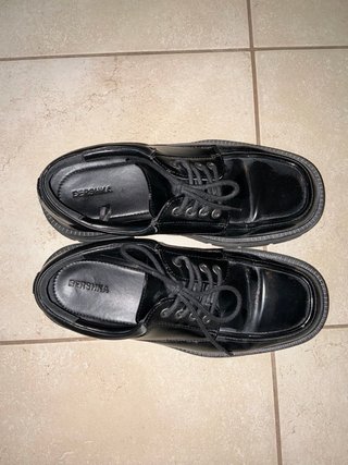 Scarpe eleganti Bershka nere uomo taglia 42