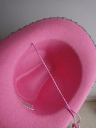 Sombrero da cowgirl rosa