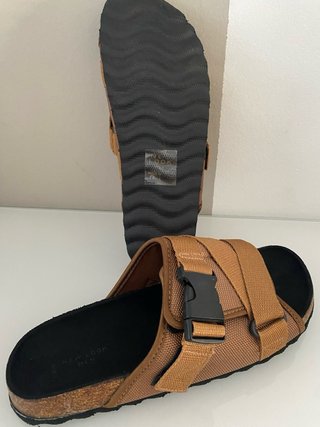 Sandali Zara New Look Uomo Marrone Nero