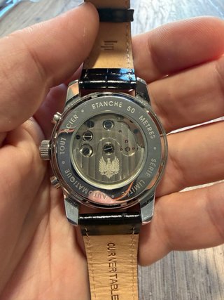 Reloj Lip Automatique Plata