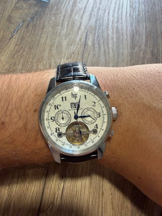 Reloj Lip Automatique Plata