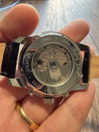 Reloj Lip Automatique Plata
