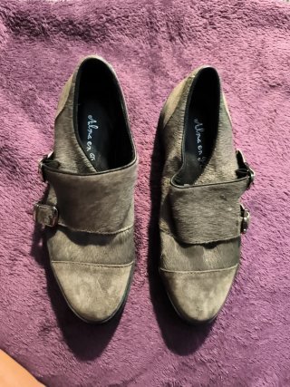 Zapatos Alma en Pena Marrón/Gris