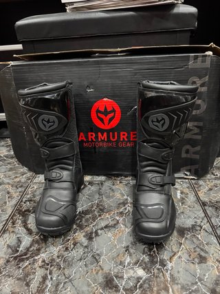 Botas de Moto ARMURE Negras