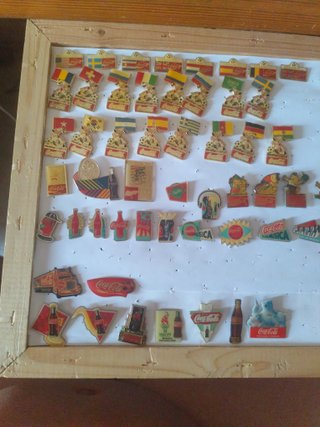 Collezione di spille Coca-Cola