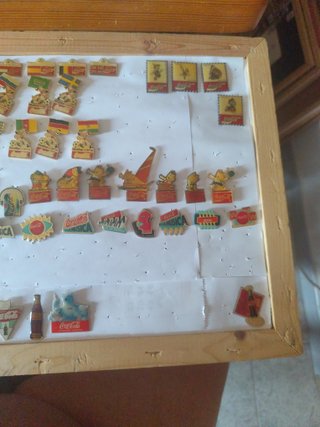 Collezione di spille Coca-Cola