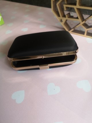 Bolso Hugo Boss Negro y Dorado