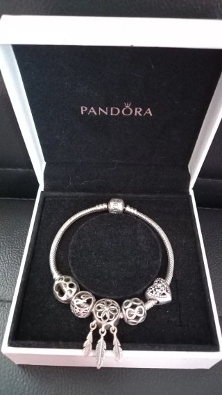 Pulsera Pandora Plata