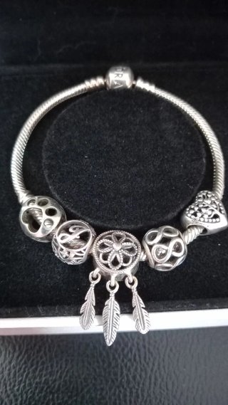 Pulsera Pandora Plata