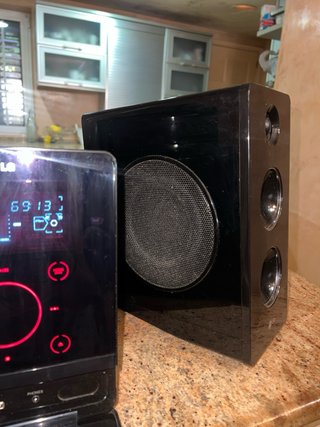Equipo de música LG negro
