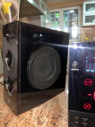 Equipo de música LG negro