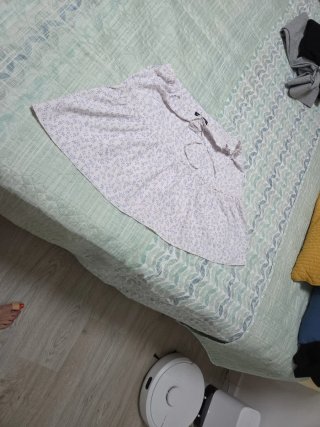 Falda floral verano. Talla L.