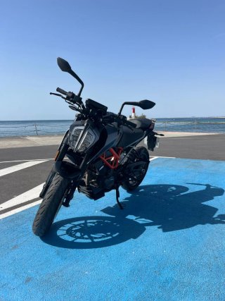 KTM 125 DUKE Negra/Naranja