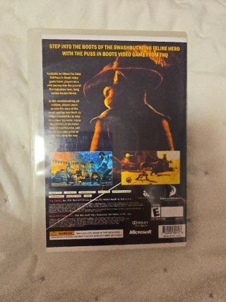Xbox 360 Puss in Boots Kinect Juego