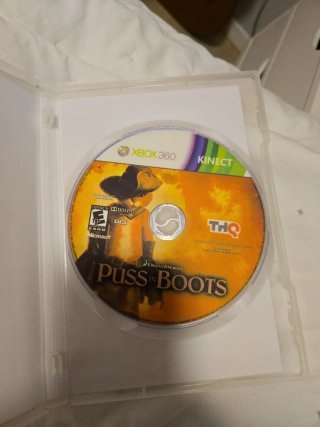 Xbox 360 Puss in Boots Kinect Juego