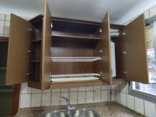 Cocina Completa en L + Fregadero + Gas