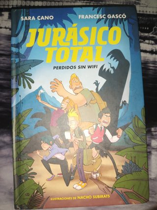 Libro Jurasico Total 1 Perdidos sin wifi Alfaguara