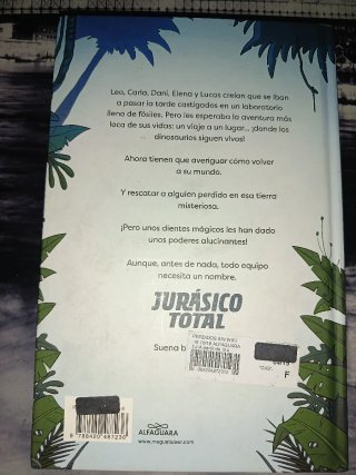 Libro Jurasico Total 1 Perdidos sin wifi Alfaguara