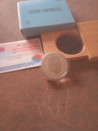Moneda Plata Cultura y Naturaleza 2000 PTAS 1996