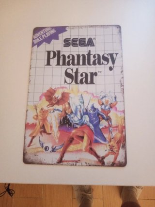 Lote Master System: Phantasy Star e Golden Axe