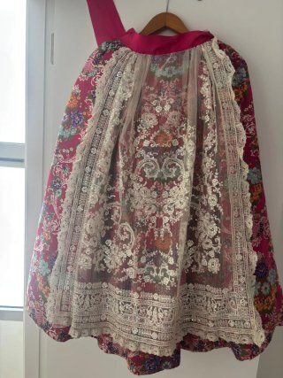 Traje de Fallera Multicolor niña de 6 a 8 años