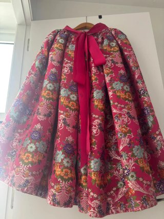 Traje de Fallera Multicolor niña de 6 a 8 años