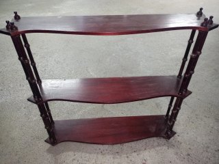 Estantería de madera 3 baldas