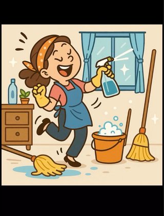 Servicio de limpieza en el hogar