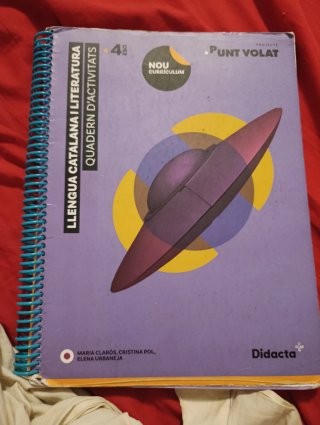 Llengua catalana i literatura, 4 ESO, Projecte ...