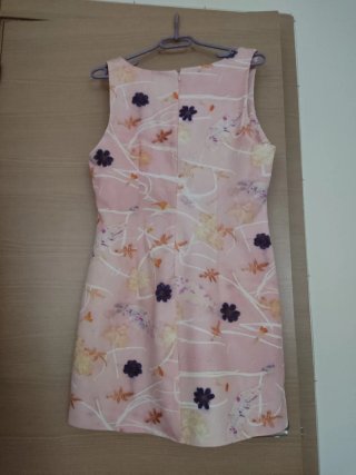 Vestido Desigual floral rosa