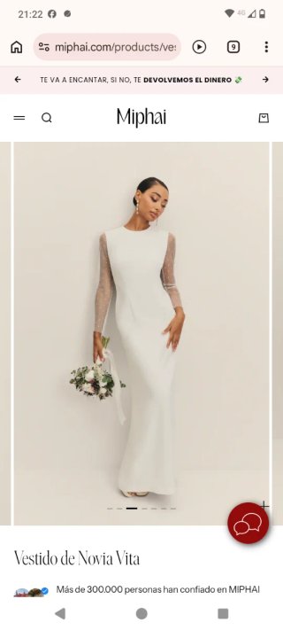 Vestido de Novia Vita Miphai