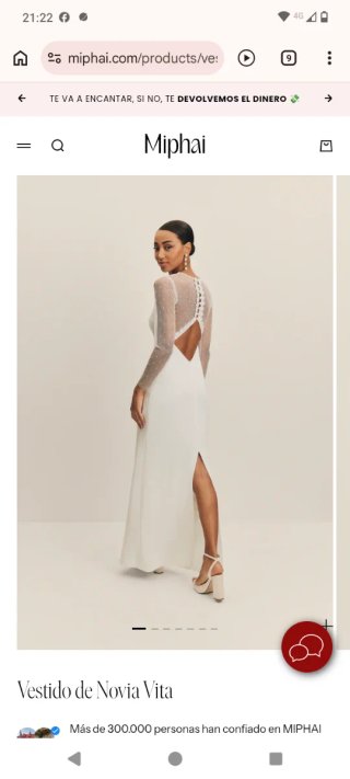 Vestido de Novia Vita Miphai