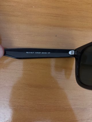 Gafas de sol Ray-Ban Wayfarer negras