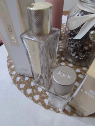 Frascos vacíos Perfume Lacoste Pour Femme