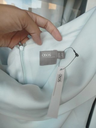 Vestido ASOS verde para eventos