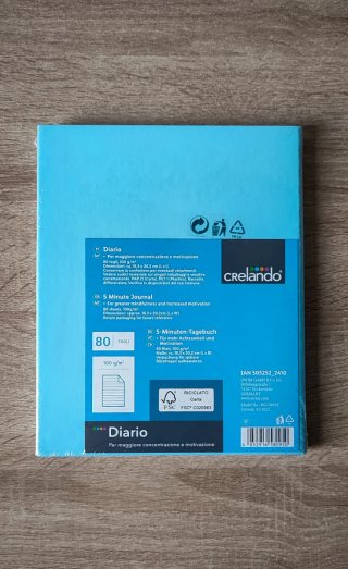 The Five Minute Journal Crelando Nuovo