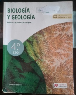 Biología y Geología 4º - Libro de texto en form...