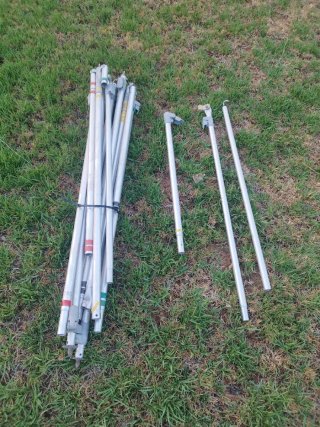 Estructura de aluminio del avance de caravana