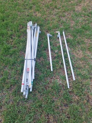 Estructura de aluminio del avance de caravana