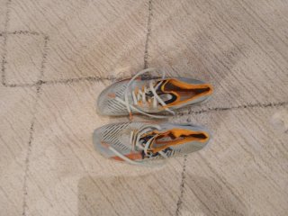Zapatillas Hoka Competición Pista Naranja/Azu