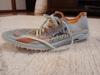 Zapatillas Hoka Competición Pista Naranja/Azu