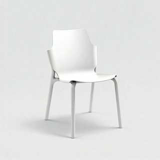 Almar - Set 2 Sedie da esterno bianco ghiaccio stile Moderno