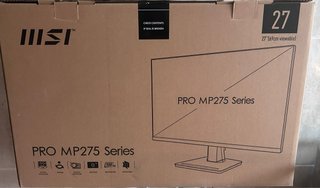 Monitor MSI PRO MP275 Series 27