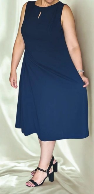 Vestido Auplus Azul Marino Talla XL