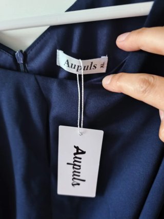 Vestido Auplus Azul Marino Talla XL