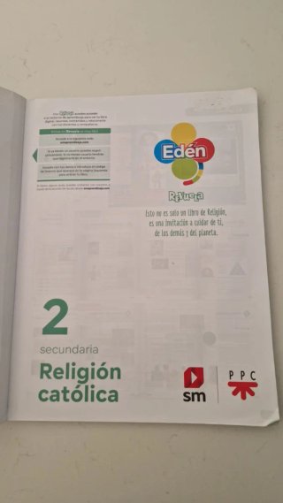 Religión Católica. 2 Secundaria Edén Revuela