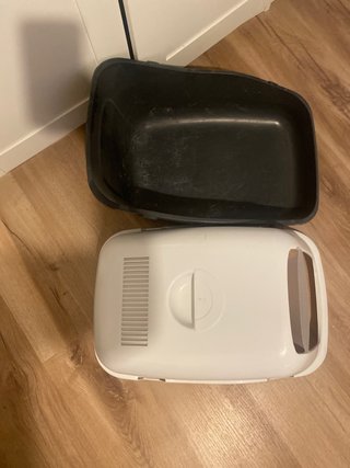 Caja Arena Gatos Blanca